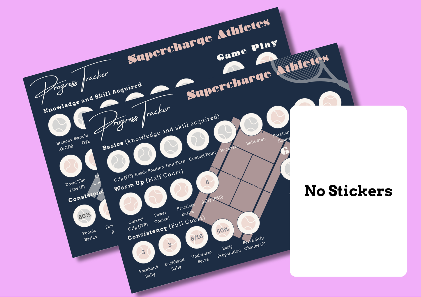 Double Pack Beginner and Improver - No Stickers